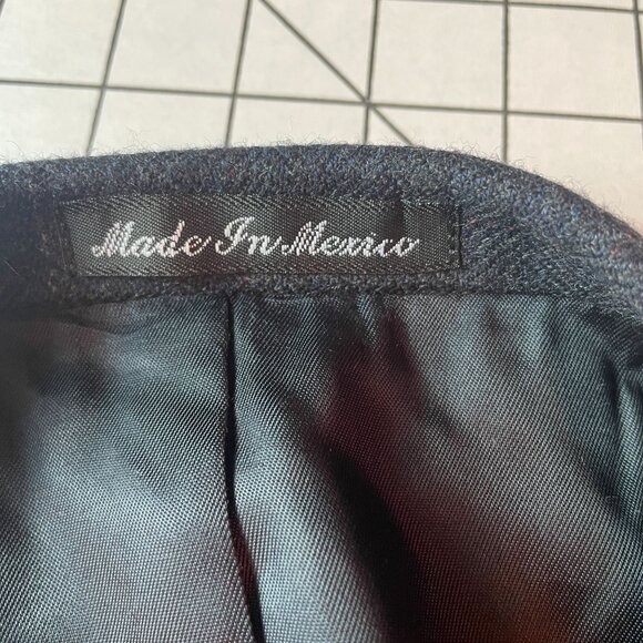 Mens Two-Button Wool Blazer With Checkered Pattern - 40R Lauren Ralph Lauren - Picture 6 of 14